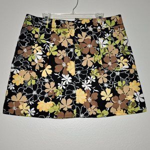 White Stag stretch cotton print skort 16